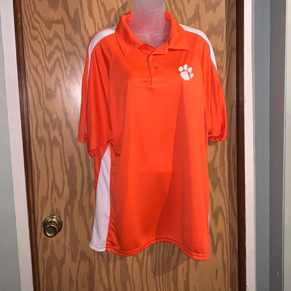 Clemson Tigers Men’s Polo, Size Large